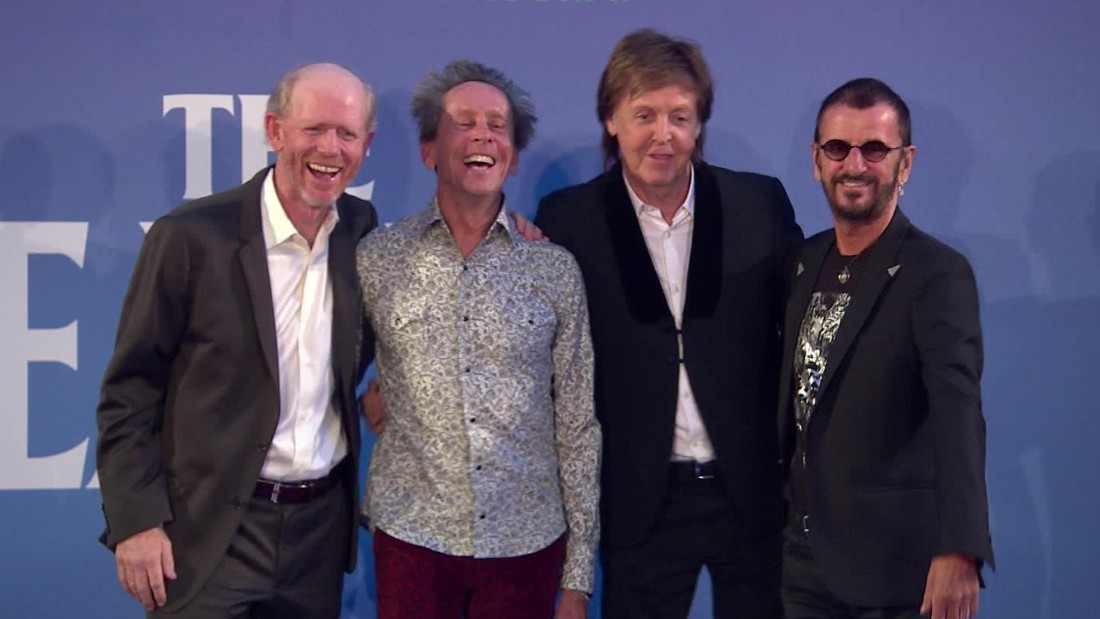 Paul McCartney and Ringo Starr reunited to perform Beatles classics at Dodger  Stadium