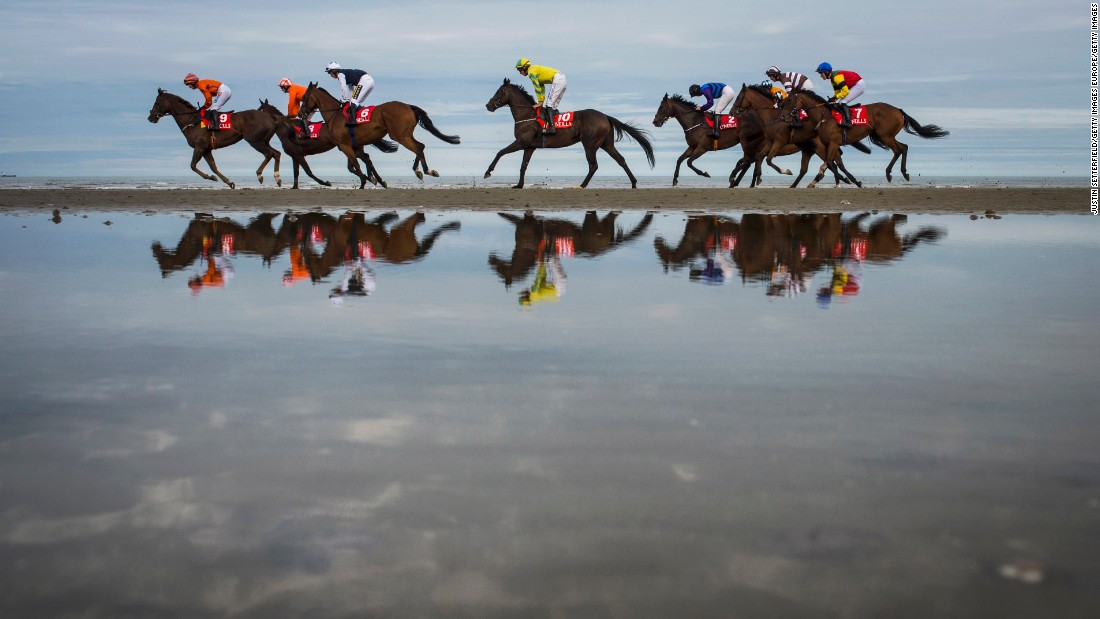 There&#39;s nothing else quite like it in Europe -- the only horse race where life&#39;s a beach.