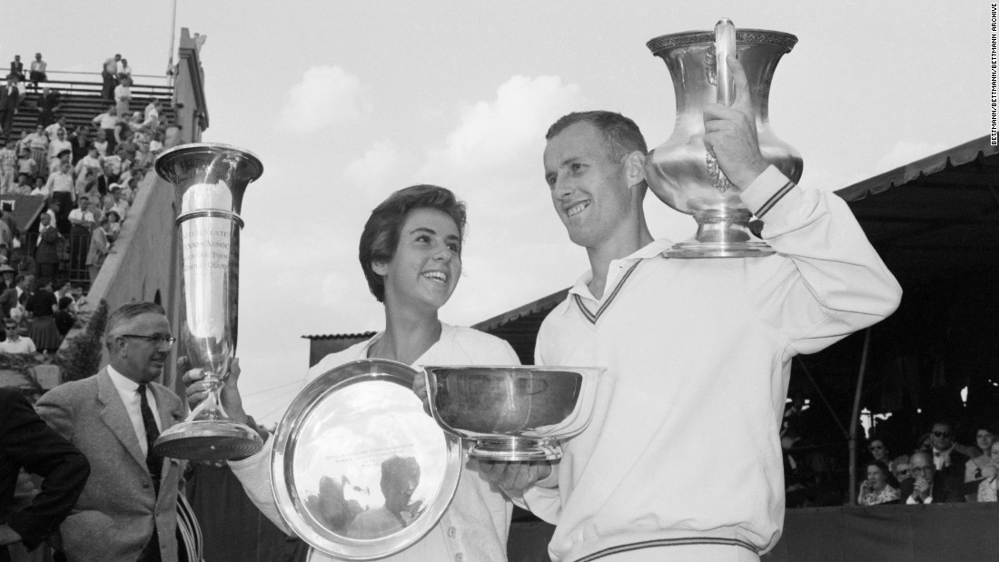 Brazil&#39;s Maria Bueno and Australia&#39;s Neal Fraser won the US Open singles titles in 1959. 