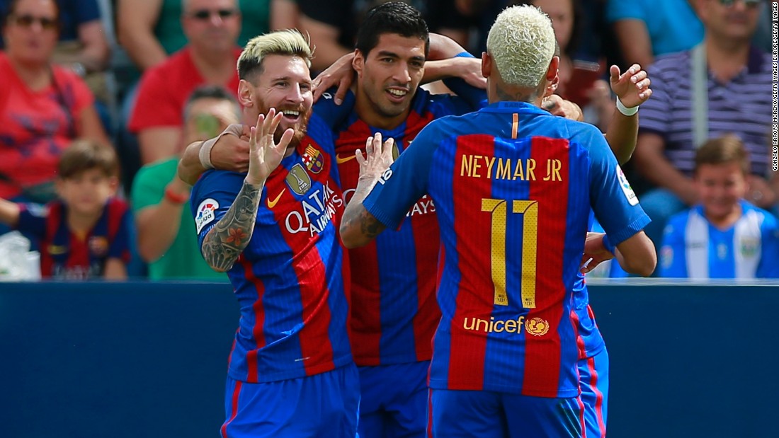 La Liga Msn On Target As Barcelona Cruises To Victory Cnn