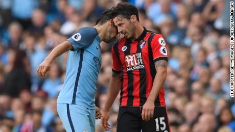 Nolito saw red after his headbutt on Bournemouth&#39;s Adam Smith.