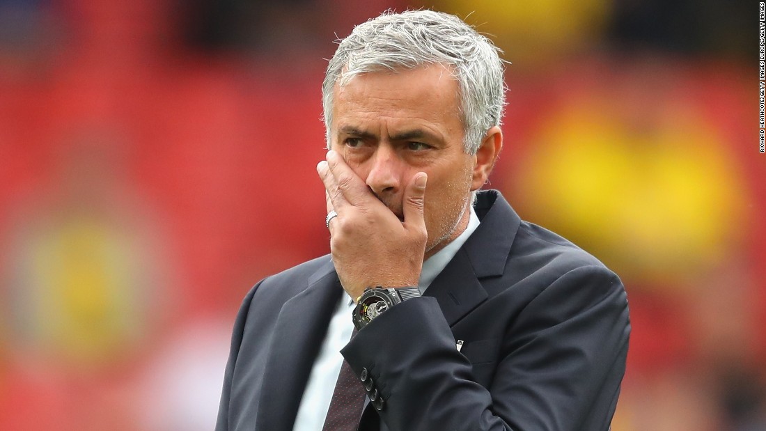 A 3-1 defeat to Watford Sunday piled more pressure on Mourinho. It was the first time United had lost to Watford in 30 years.