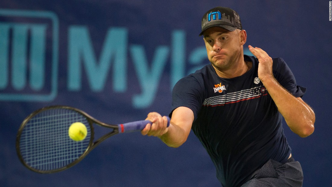 Former men&#39;s No. 1 and 2003 US Open champion Andy Roddick also played for the franchise in 2016.