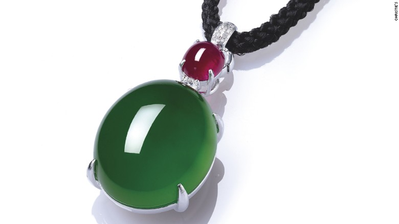 raw jade necklace