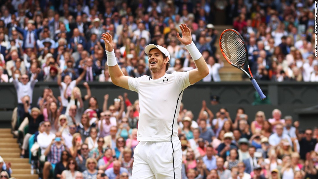 And it wouldn&#39;t be long until a second Wimbledon crown was his, with Murray capitalizing on the early exits of Djokovic and seven-time champion Roger Federer to beat Raonic in the final. 