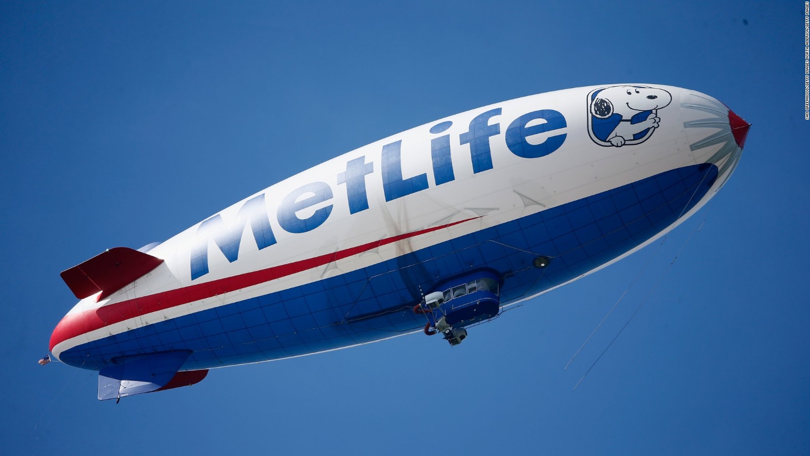 Onboard the MetLife Blimp CNN Video