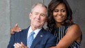 George W. Bush, Michelle Obama unlikely duo