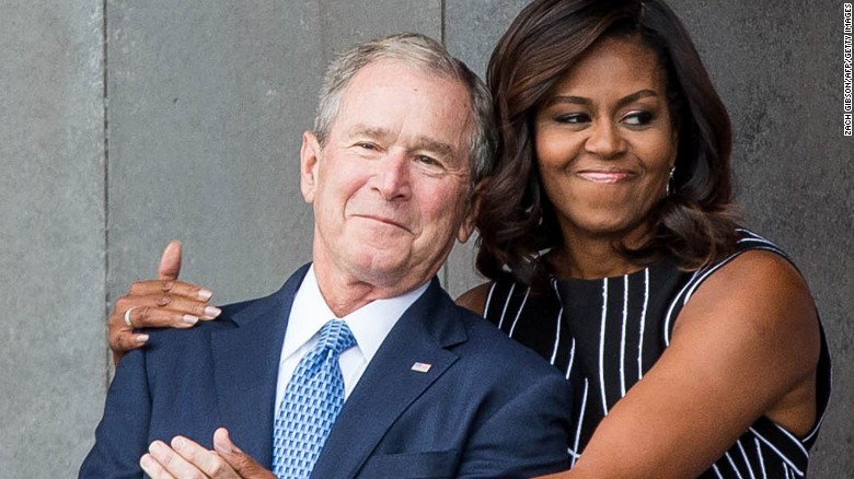 Image result for michelle obama and bush