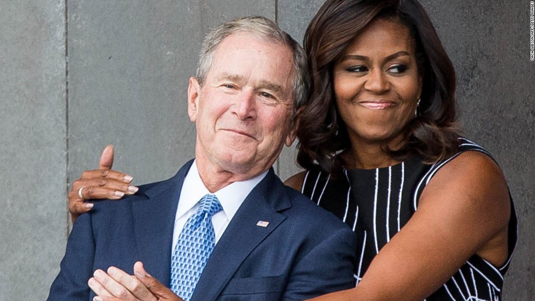 George W. Bush explains his fondness for Michelle Obama - CNNPolitics