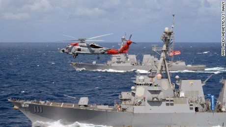 New show of force from U.S. and South Korean navies