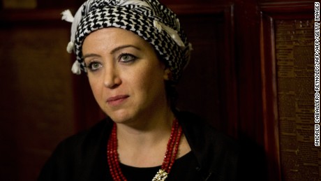 Syrian journalist Zaina Erhaim has won a number of awards for her work from Syria.