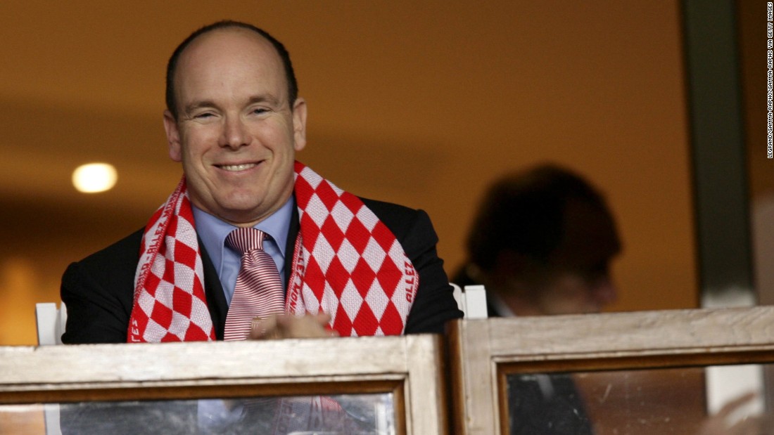 Prince Albert II, the reigning monarch of Monaco, is regularly seen in the stands during home games. 