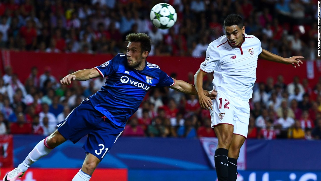 Wissam Ben Yedder scored the only goal of the game as Sevilla defeated Lyon 1-0 in Group H.