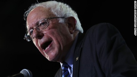 U.S. Sen. Bernie Sanders (I-VT) speaks during a campaign rally with democratic presidential nominee former Secretary of State Hillary Clinton at University of New Hampshire on September 28, 2016 in Durham, New Hampshire. 