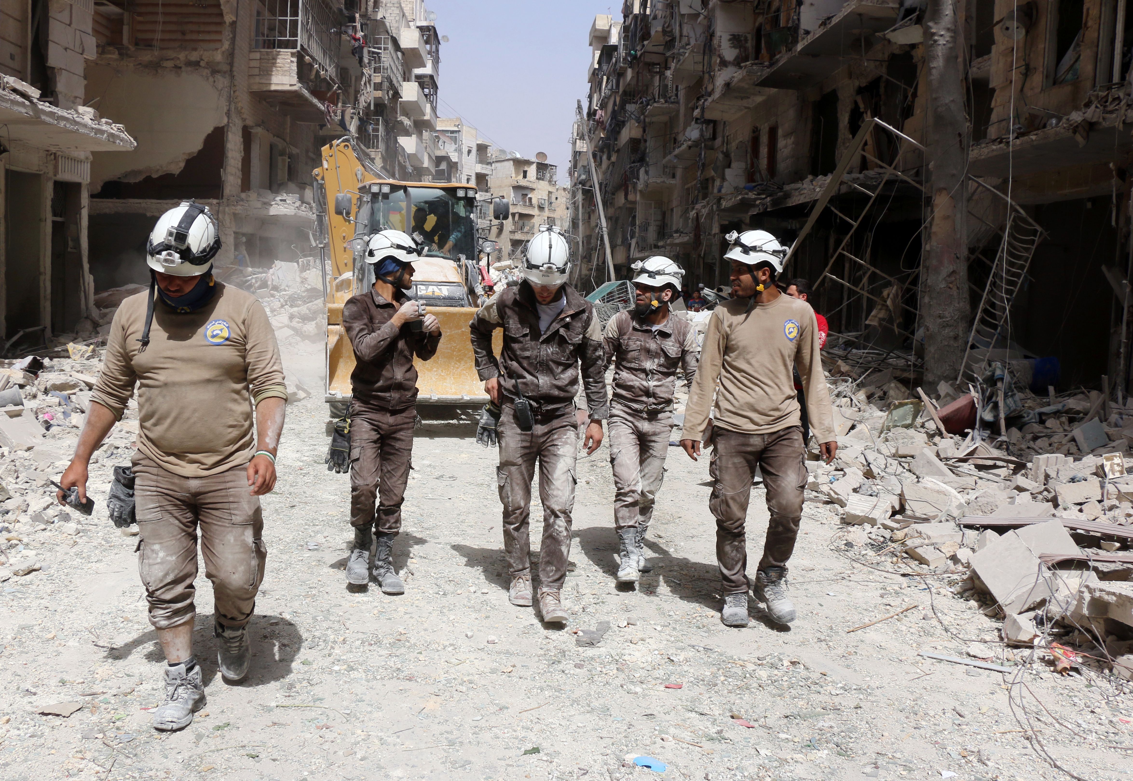 Ellos los "cascos y han salvado miles de vidas en Siria - Video