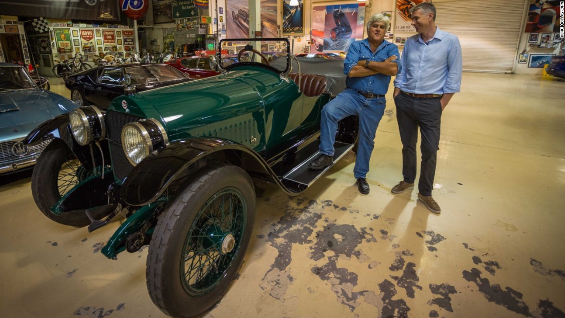 CNN Sport&#39;s Don Riddell enjoyed a rare glimpse into the TV host&#39;s remarkable car collection. 