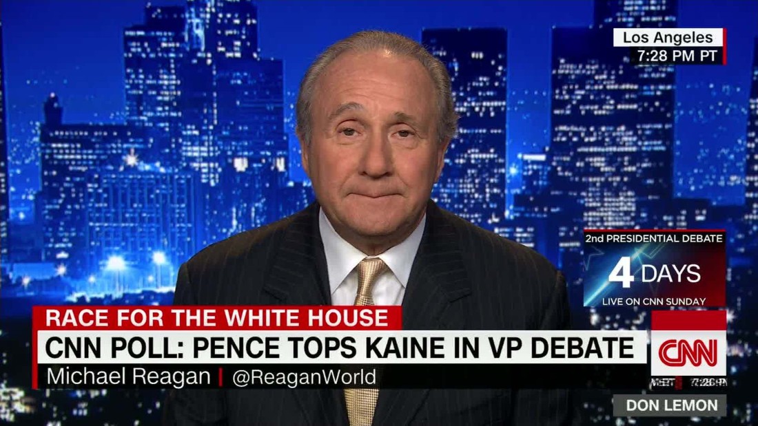 Michael Reagan Nancy Would Vote For Hillary Clinton Cnn Video