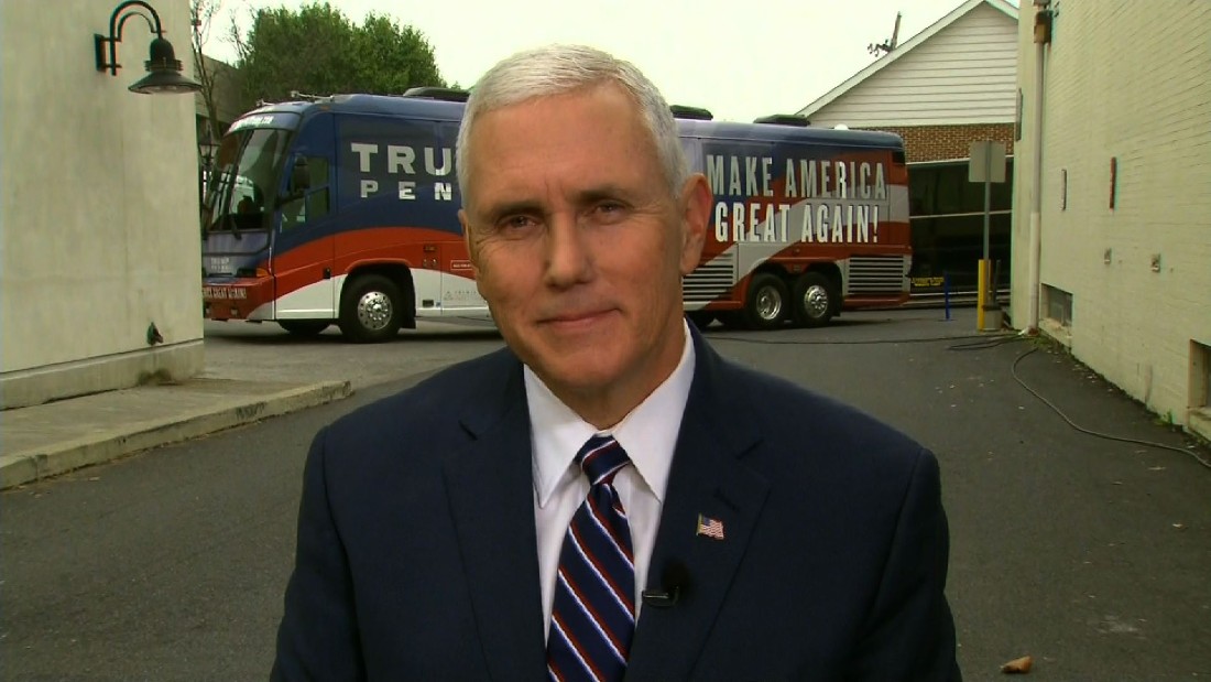 Mike Pence On Defending Trumps Statements Cnn Video 9600