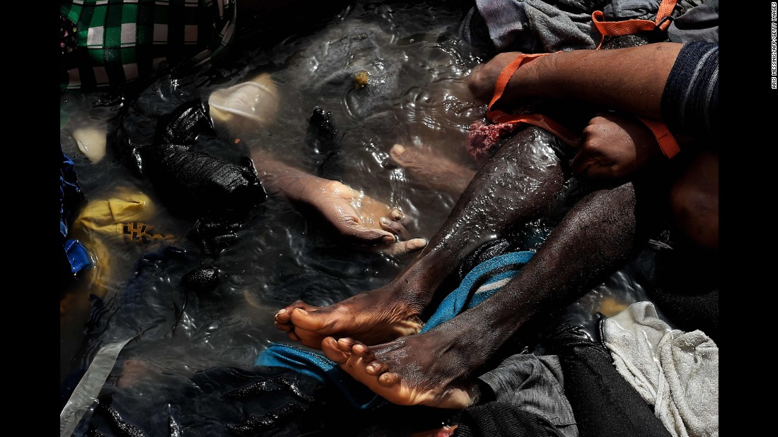 Migrant Crisis Photos Show Horror Panic On Boats Cnn 