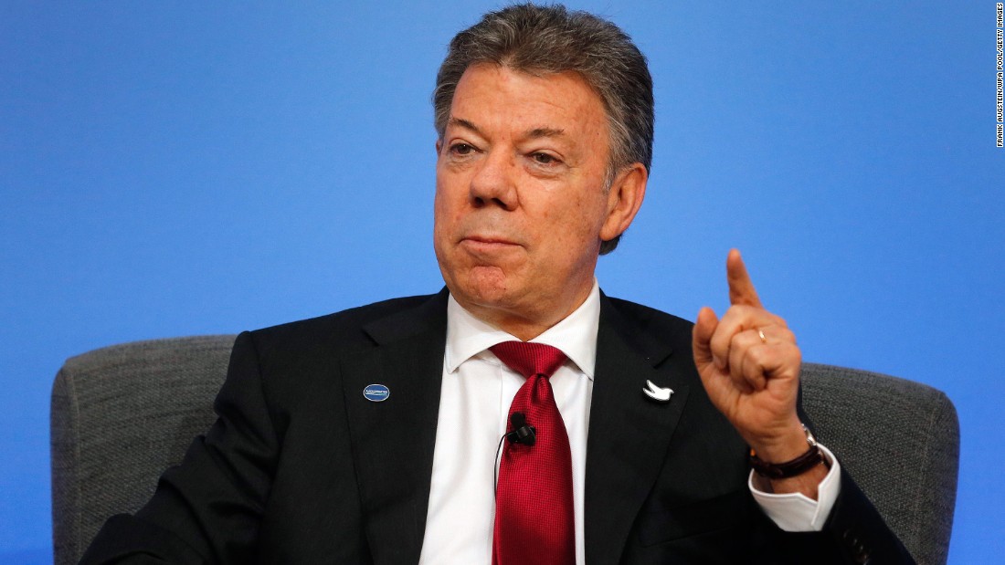 The 2016 Nobel Peace Prize has been awarded to Colombian President Juan Manuel Santos for his efforts to end Colombia&#39;s long-running civil war.