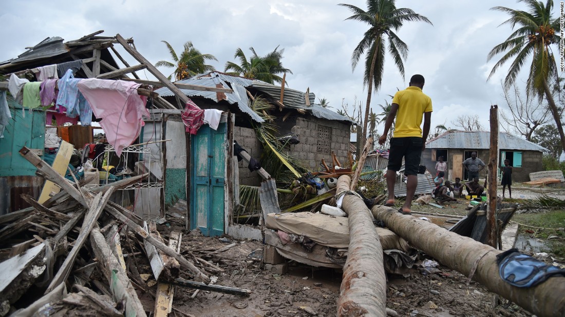 Haiti battered by Hurricane Matthew - CNN