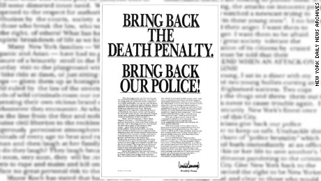 Trump In 1989 Central Park Five Interview: "Maybe Hate Is What We Need ...