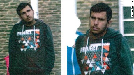 Saxony Police released images of a man identified as Syrian-born Jaber Albakr in connection with the operation in Chemnitz.