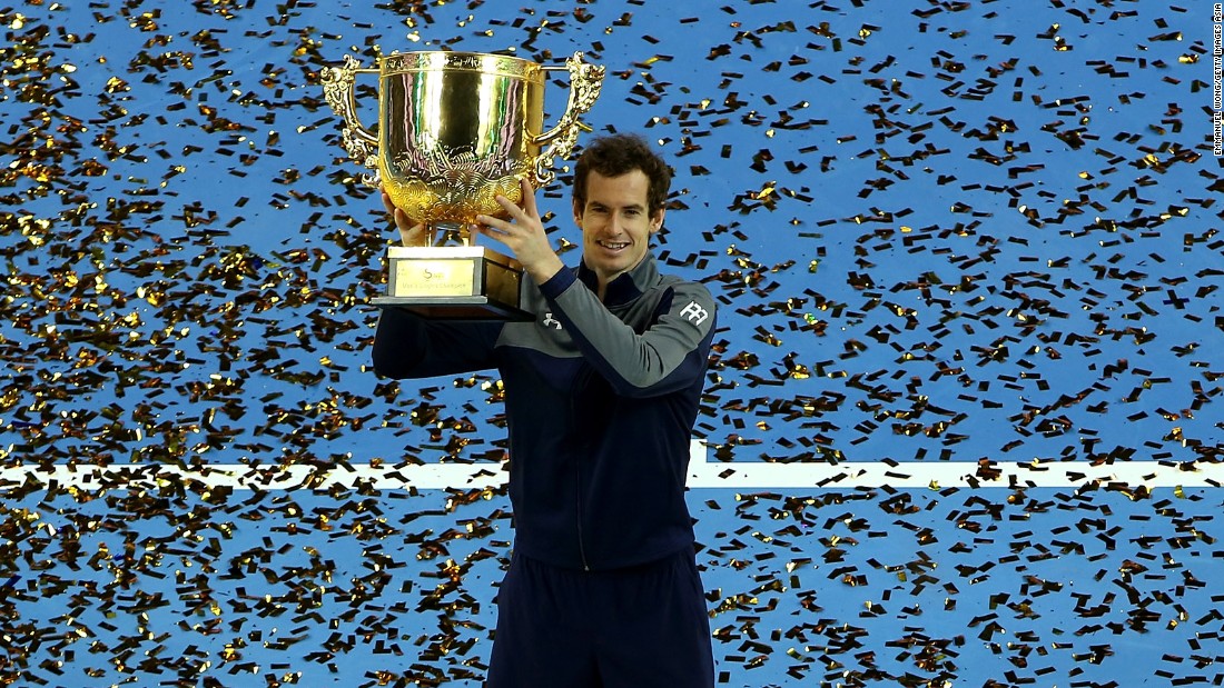 He quickly arrested the slump, finding his form as Djokovic began to struggle. In October, Murray won the China Open for the first time and followed it with a win at the Shanghai Masters.    