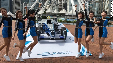 Formula E runs races in city centers to promote electric car technology. 