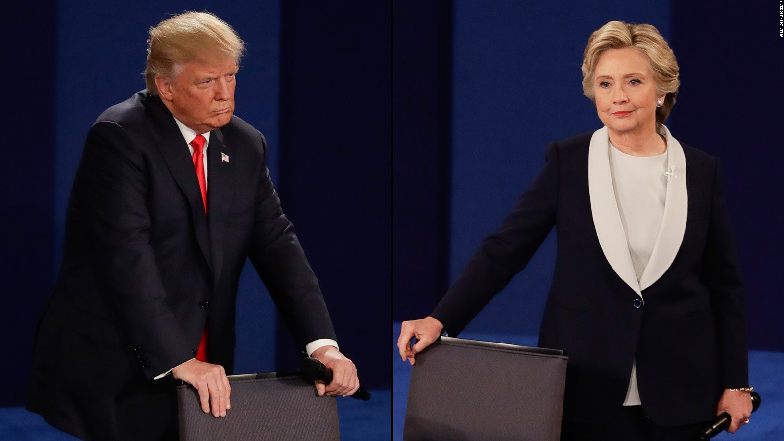 Hillary Clinton And Donald Trump Dont Shake Hands Cnn Video 7409