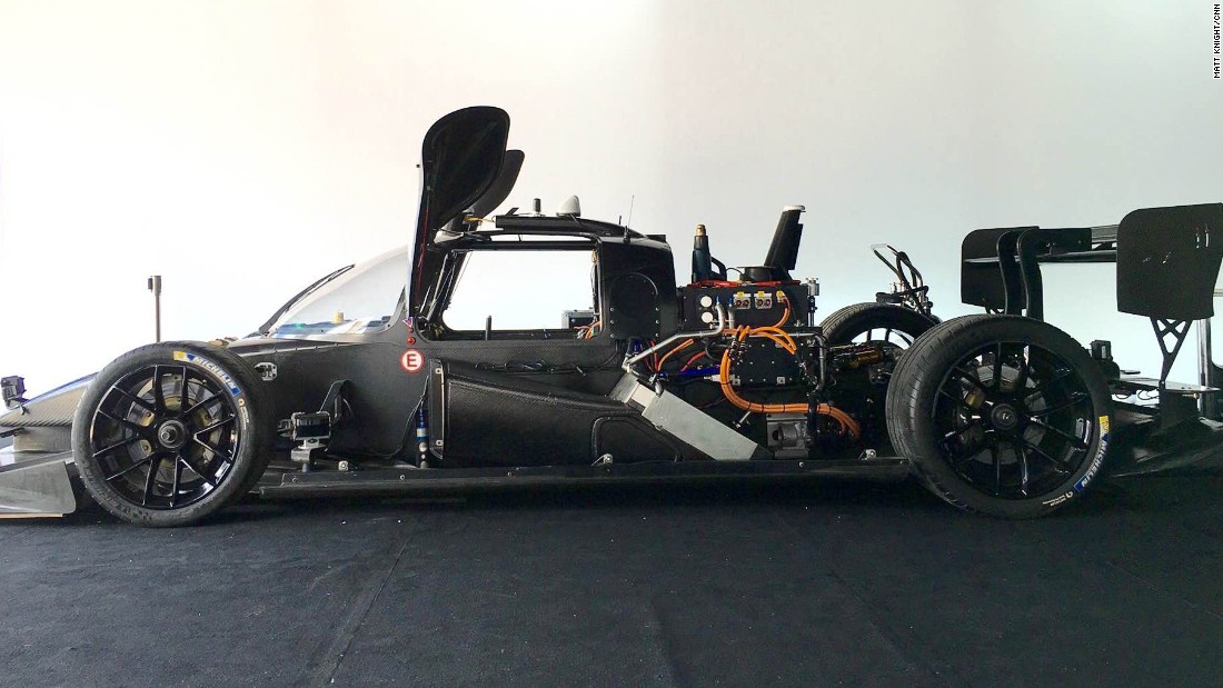 The car has been developed by a small team of engineers and computer scientists. &quot;With this car we have several kinds of sensors,&quot; Sergey Malygin, Roborace&#39;s Artificial Intelligence developer, told CNN. &quot;First of all there are lasers measurements -- light-based, so we have information about the 3D objects around us.&quot; 