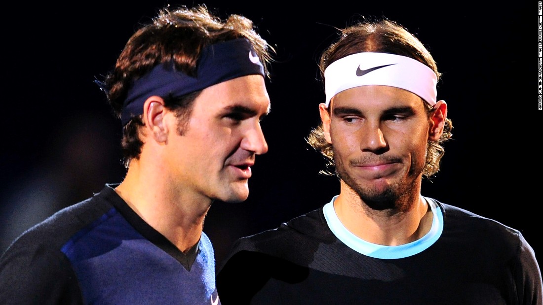 Together they hold 31 majors, but these are tough times -- relatively speaking -- for Roger Federer, left, and Rafael Nadal, right. 