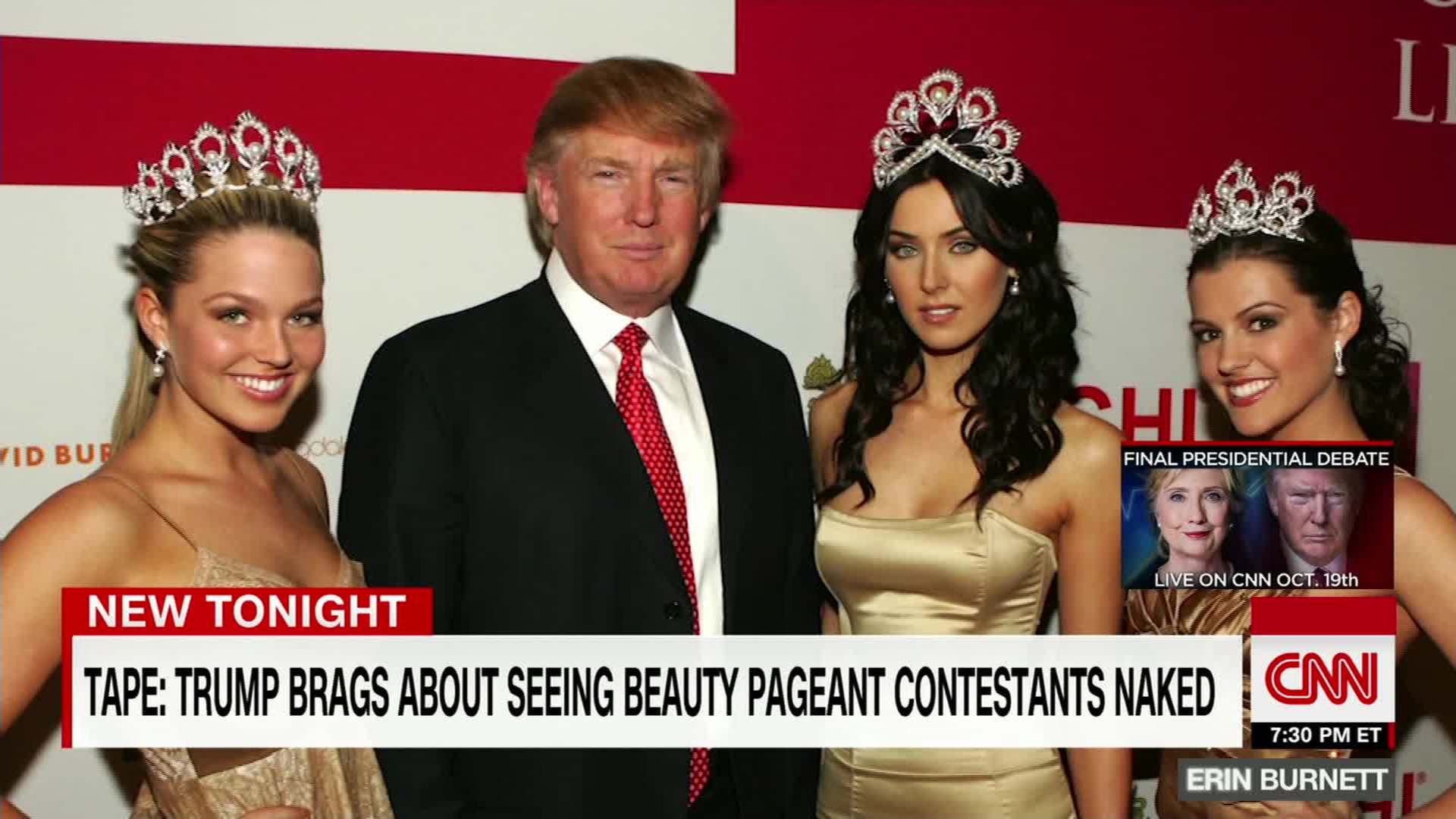 Trump heard bragging he saw beauty contestants naked - CNN Video