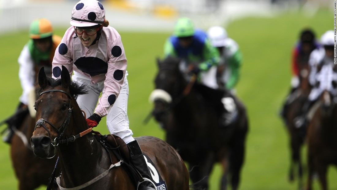 Amateur jockey Hayley Moore has experienced big wins in the past, including the Longines Handicap Stakes at Ascot in 2011 (pictured above.)