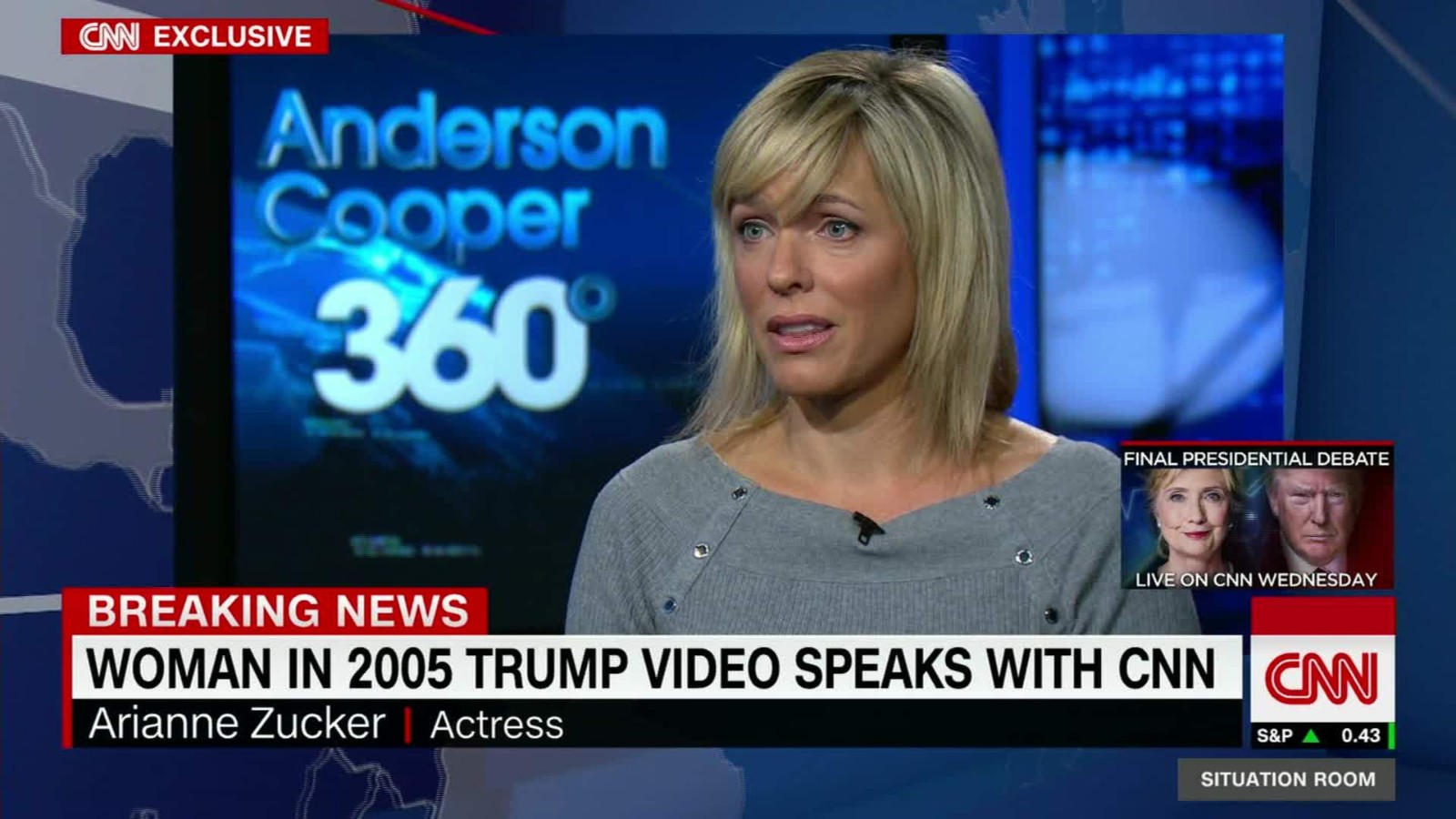 Woman From 2005 Trump Tape Talks To Cnn Cnn Video