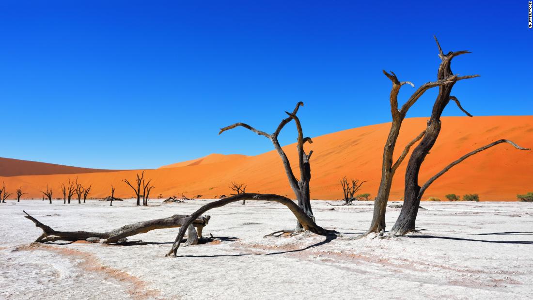 &lt;strong&gt;Sossusvlei Dunes, Namibia:&lt;/strong&gt; Who knew sand could be stunning?  Found in Namib-Naukluft National Park, this stark stretch is known for its large, red sand dunes and is one of Namibia&#39;s most popular attractions.