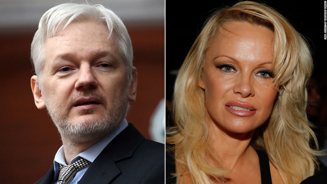 Pamela Anderson, Julian Assange and conspiracy theories - CNN