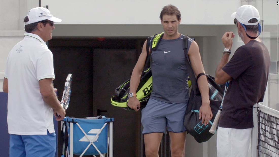 Off the court Nadal is bringing one of his long-term goals into fruition.