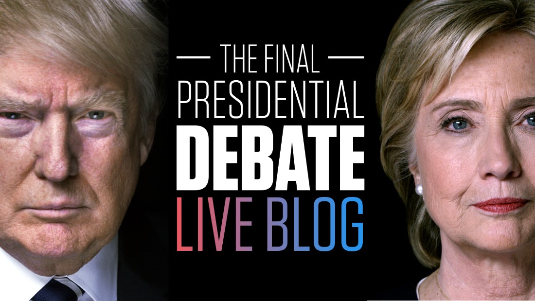 Presidential debate live updates, live stream CNNPolitics