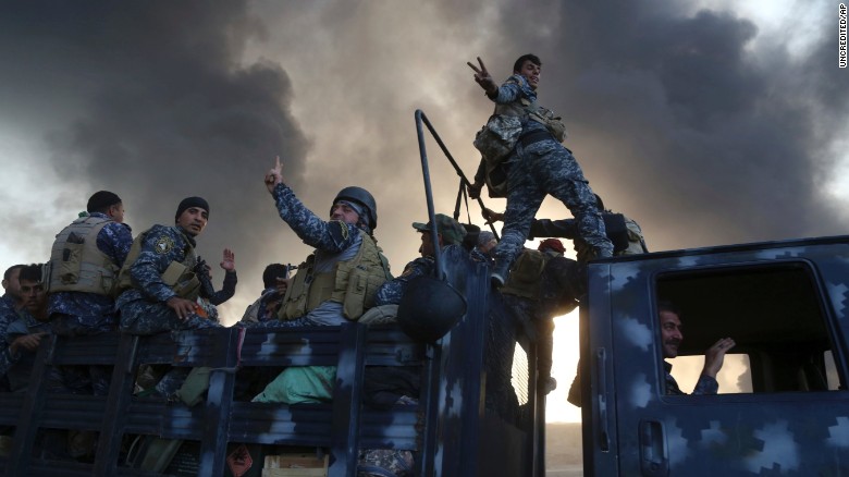 Dramatic moments from the battle for Mosul