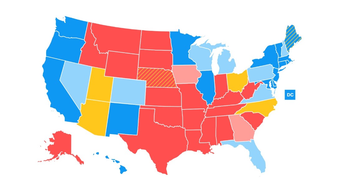 New CNN electoral map shows a widened Clinton lead CNN Video