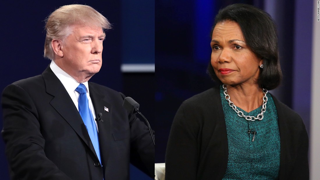 Condoleezza Rice says Trump asking Ukraine to investigate Biden is 'out of bounds'