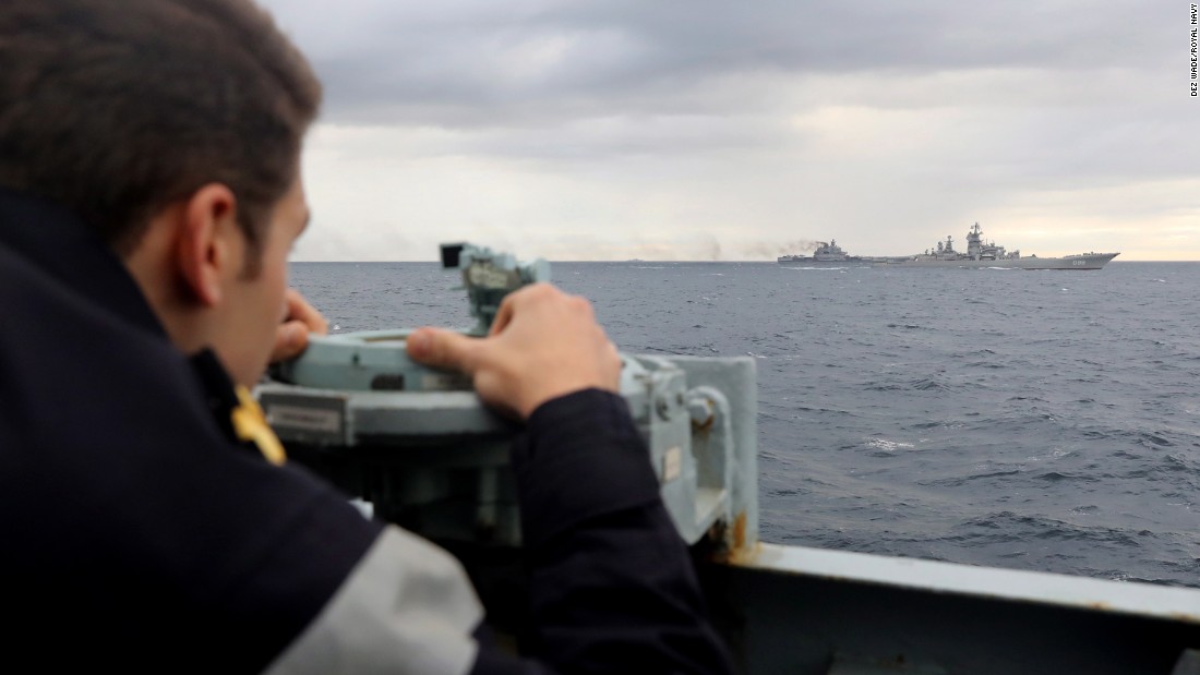Russian warships sail down British coastline CNN
