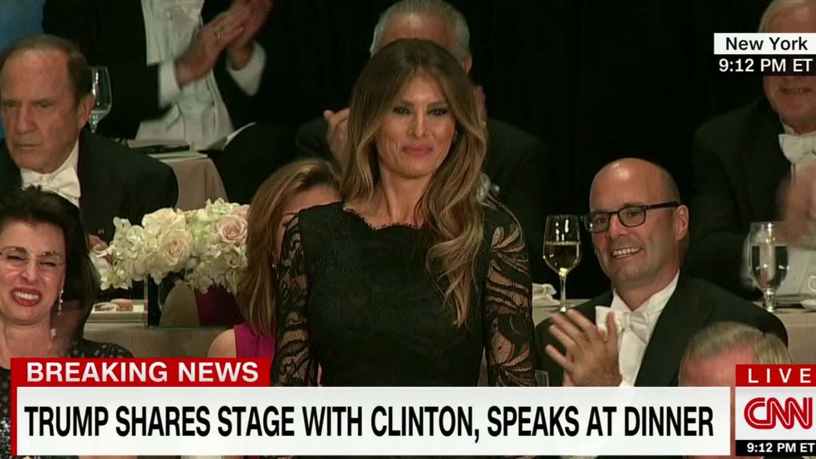 Trump Joked About Melanias Rnc Speech At Charity Dinner Cnn Video