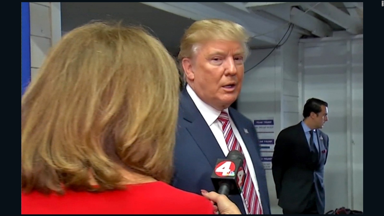 Trump Walks Off Interview Cnn Video