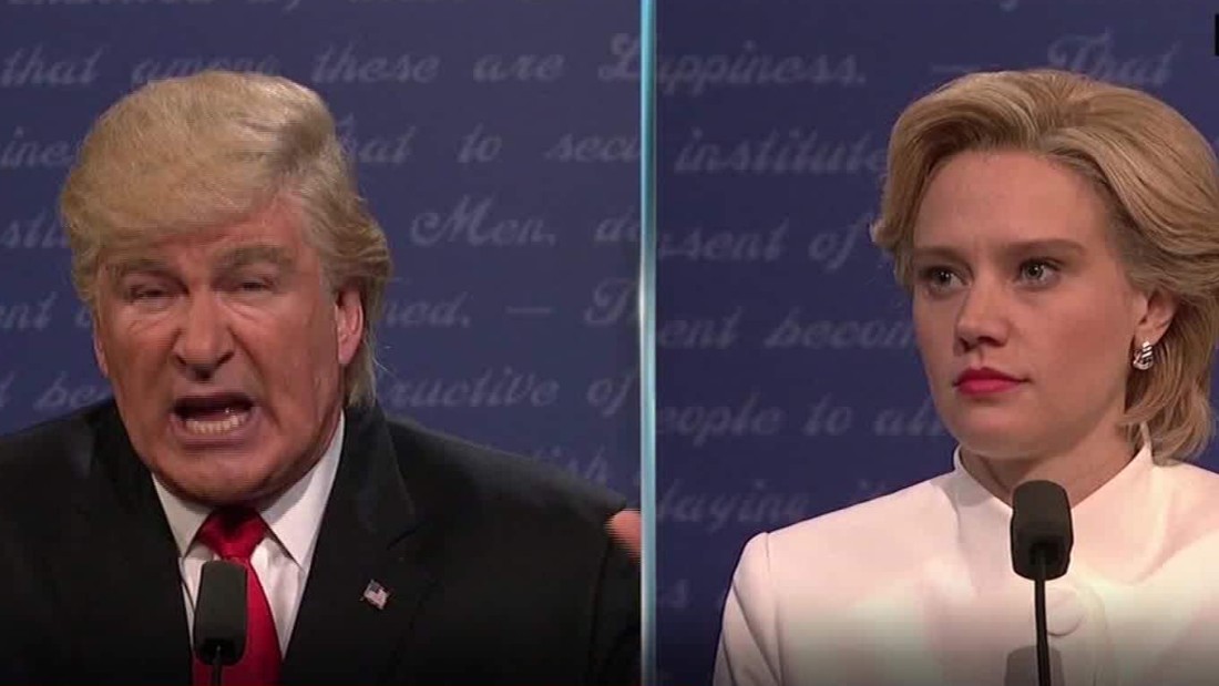 'SNL' mocks last presidential debate CNN Video