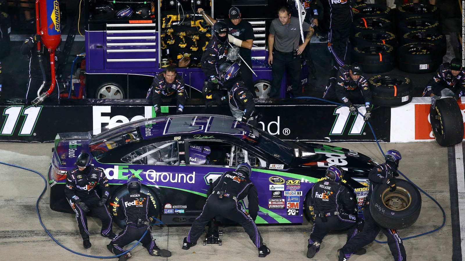 Denny Hamlin's Secret Weapon: Crew Chief 'Wheels' - CNN