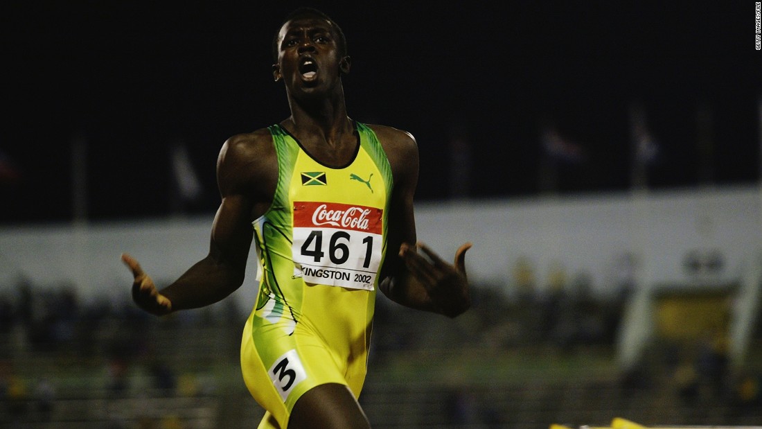 Bolt first rose to prominence at the 2002 world junior championships, winning the 200 meters as a 15-year-old against older rivals.