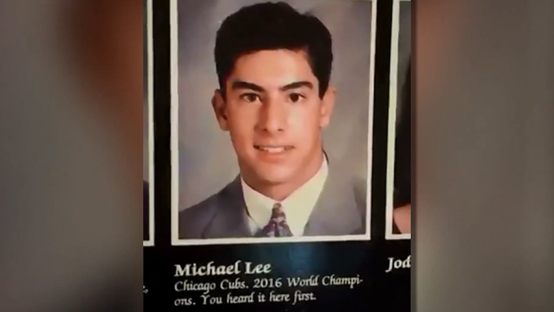 Man Who Predicted Cubs Win In 1993 Yearbook Finally Speaks