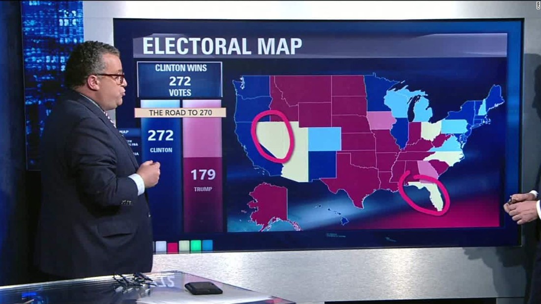 Road to 270 CNN's general election map CNNPolitics